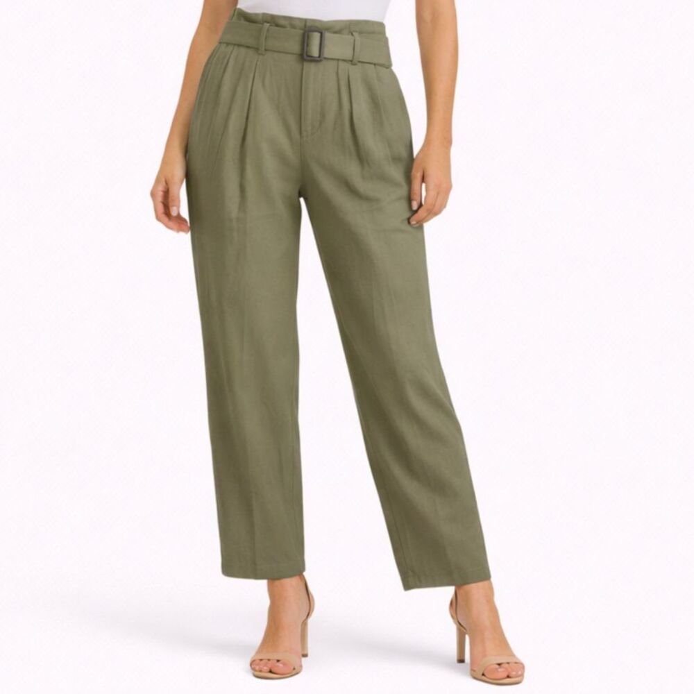 day to day blu pepper Green High Rise Pants 27